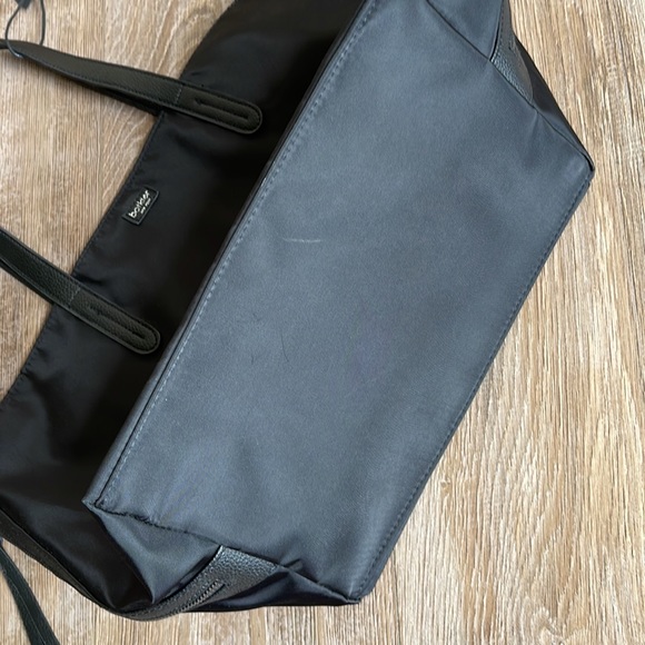 Botkier Black Fabric Shoulder Tote Bag - Picture 8 of 10